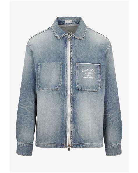 christian dior leather jacket mens|Dior denim jacket.